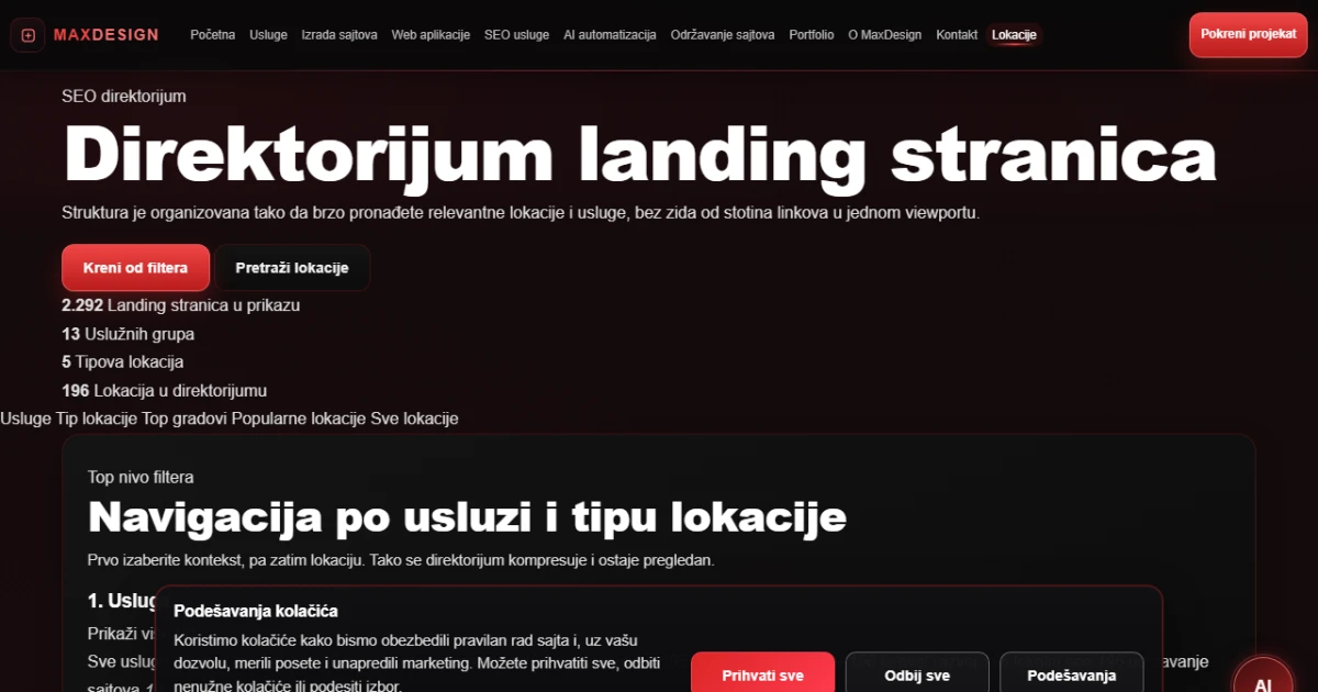 Entity SEO for Local Businesses in Serbia: Examples